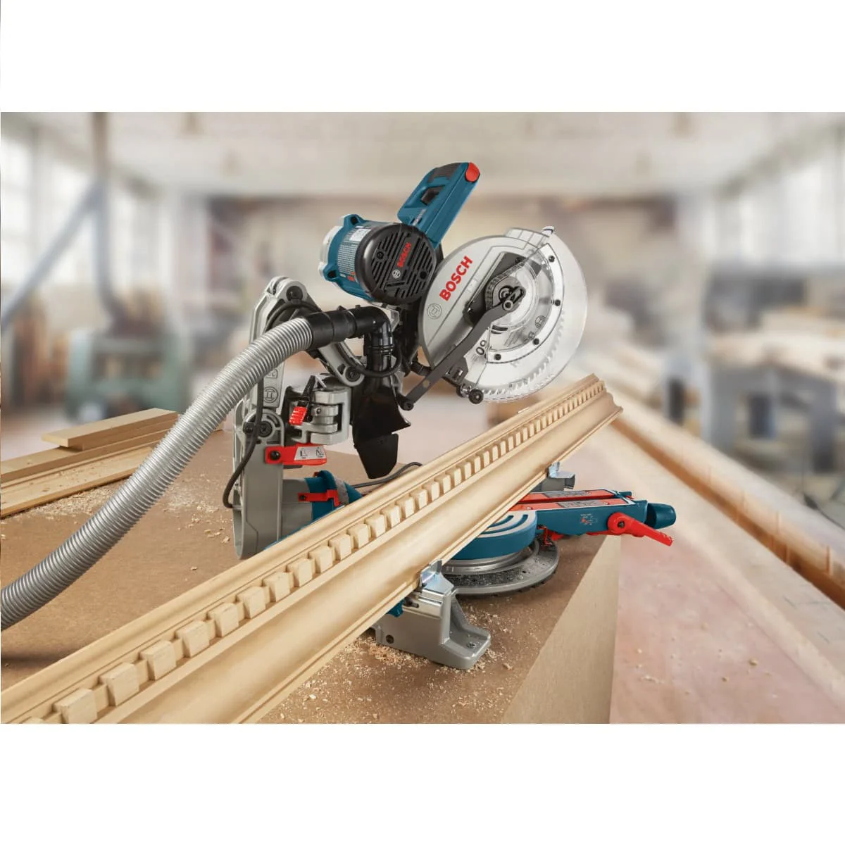 Bosch CM10GD 10" Dual Bevel Glide Miter Saw - Image 5