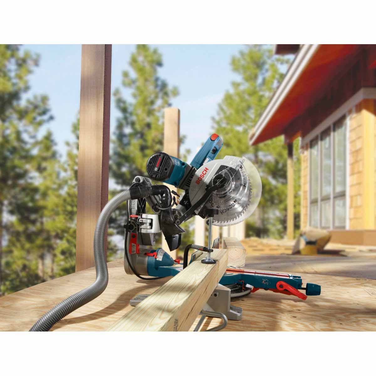 Bosch CM10GD 10" Dual Bevel Glide Miter Saw - Image 8