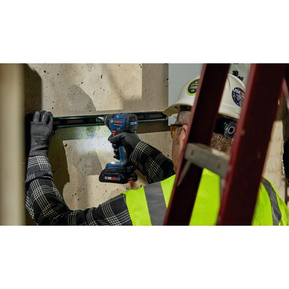 Bosch GDR18V-1860CN 18V Brushless Connected-Ready 1/4 In. Hex Impact Driver (Bare Tool) - Image 9