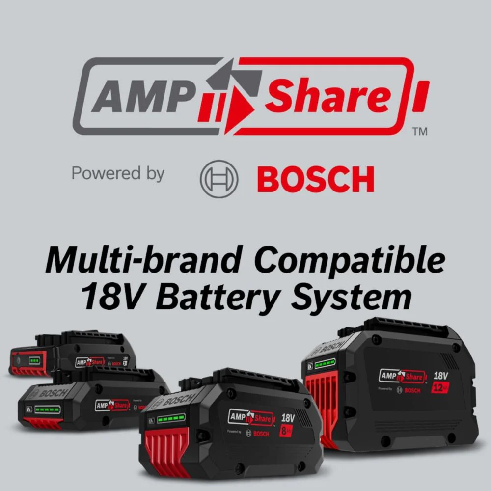 Bosch GDS18V-330CN 18V Brushless Connected-Ready 1/2 In. Mid-Torque Impact Wrench with Friction Ring and Thru-Hole (Bare Tool) - Image 6