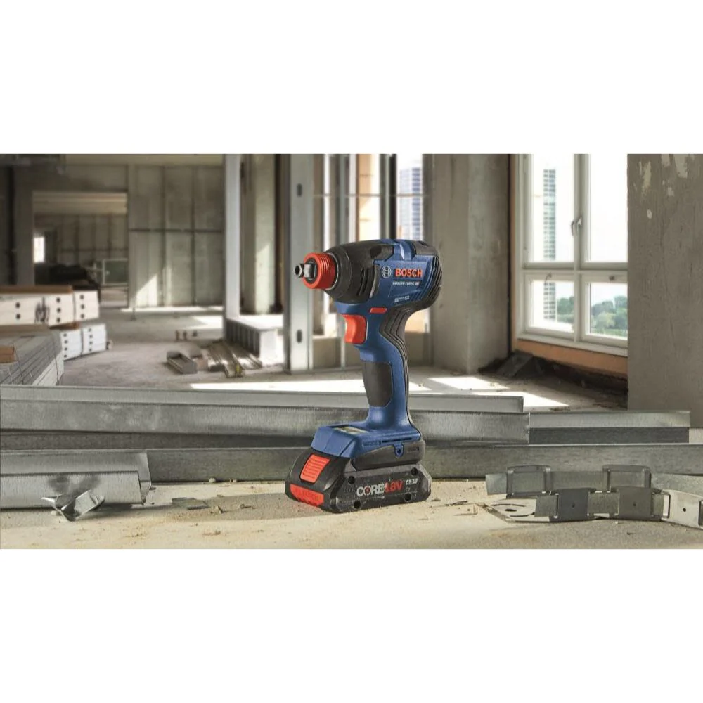 Bosch GDX18V-1860CB15 18V Brushless Advanced Connected-Ready Socket-Ready Impact w/ (1) 4.0 Ah CORE Compact Battery - Image 4
