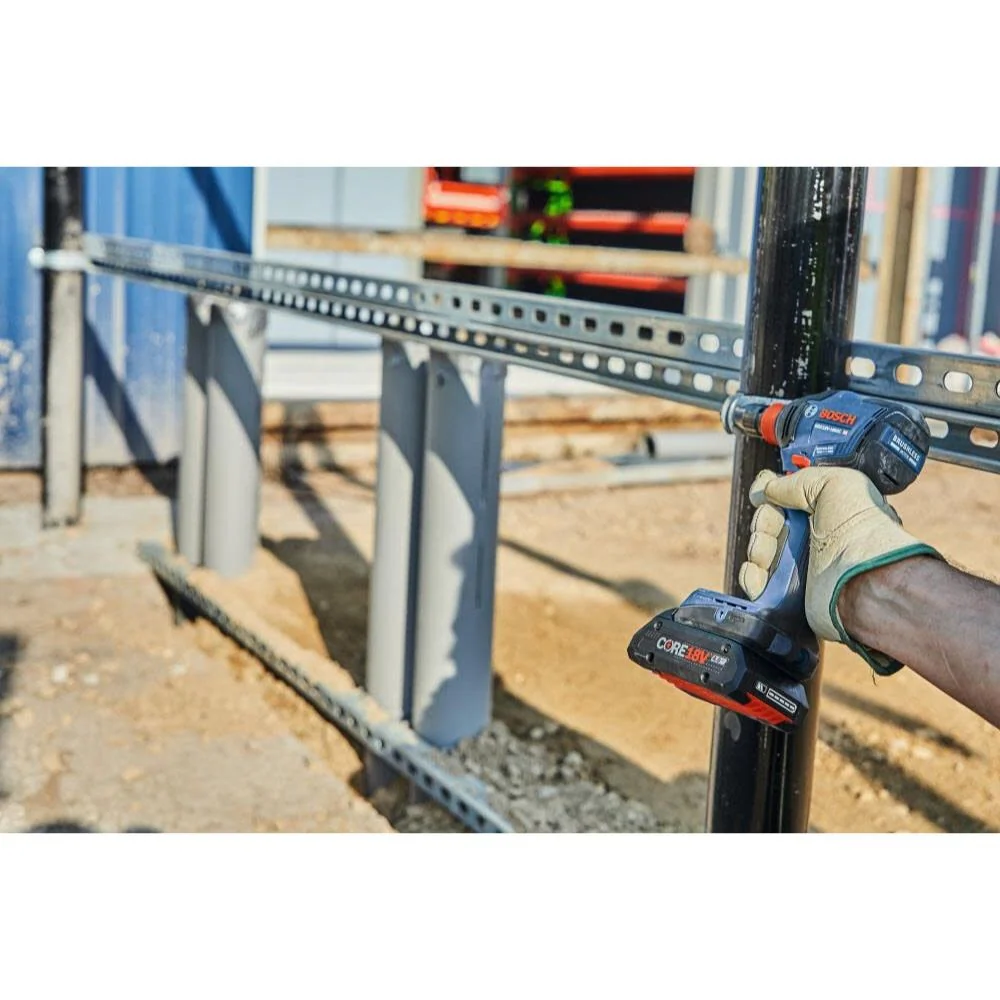 Bosch GDX18V-1860CB15 18V Brushless Advanced Connected-Ready Socket-Ready Impact w/ (1) 4.0 Ah CORE Compact Battery - Image 9