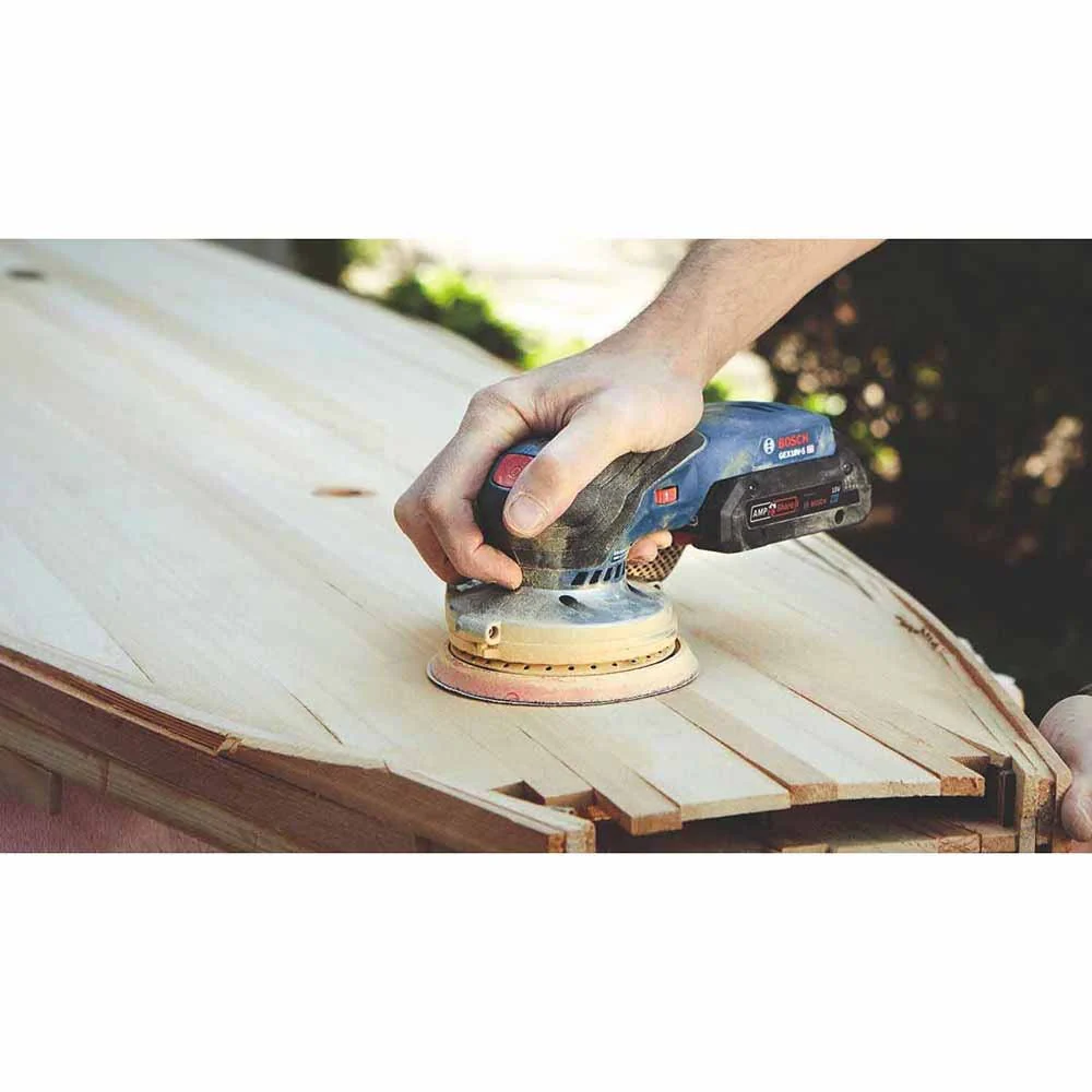 Bosch GEX18V-5B15 18V Brushless 5 In. Random Orbit Sander Kit with (1) CORE18V 4.0 Ah Compact Battery - Image 8