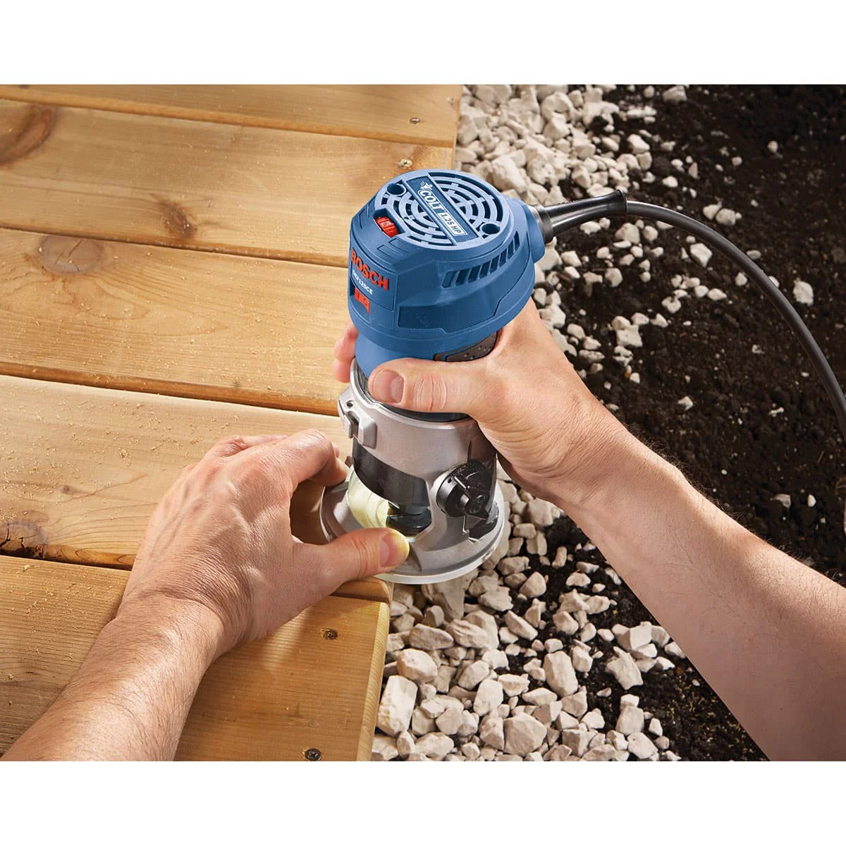 Bosch GKF125CEN Colt 1.25 HP (Max) Variable-Speed Palm Router - Image 8