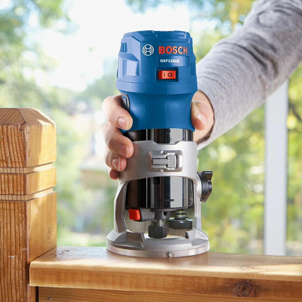 Bosch GKF125CEN Colt 1.25 HP (Max) Variable-Speed Palm Router - Image 9