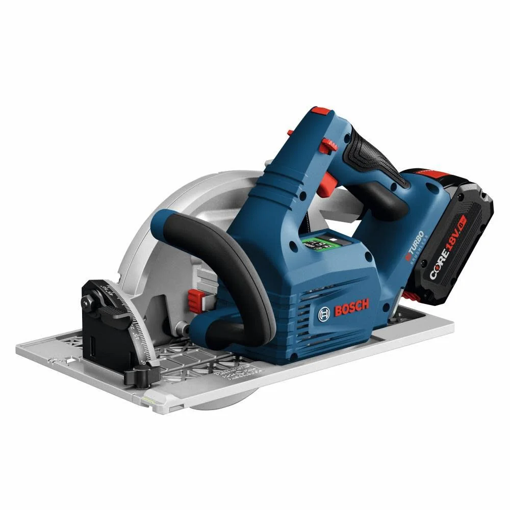 Bosch GKS18V-25GCB14 PROFACTOR 18V Connected-Ready 7-1/4 In. Circular Saw Kit with Track Compatibility and (1) CORE18V 8 Ah High Power Battery - Image 4