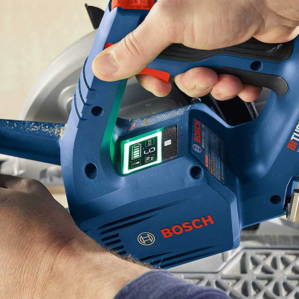Bosch GKS18V-25GCN PROFACTOR 18V Connected-Ready 7-1/4 In. Circular Saw with Track Compatibility (Bare Tool) - Image 7