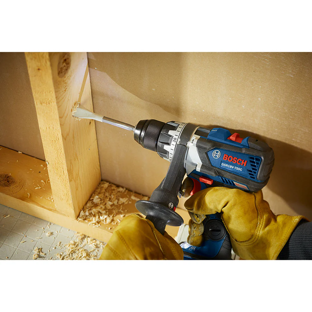 Bosch GSR18V-755CB25 18V EC Brushless Connected-Ready 1/2" Drill/Driver Kit - Image 3