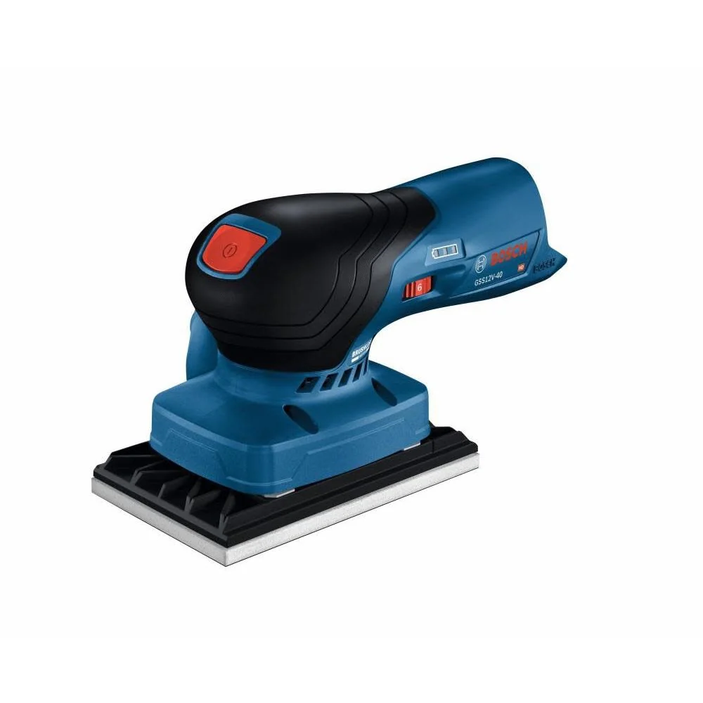 Bosch GSS12V-40N 12V Max Brushless Sheet Orbital Finishing Sander (Bare Tool) - Image 3