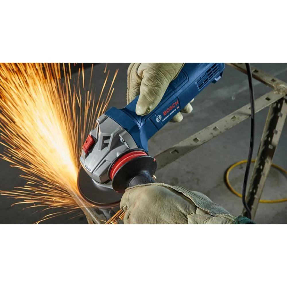Bosch GWS10-450PD 4-1/2 In. Ergonomic Angle Grinder with No Lock-On Paddle Switch - Image 8