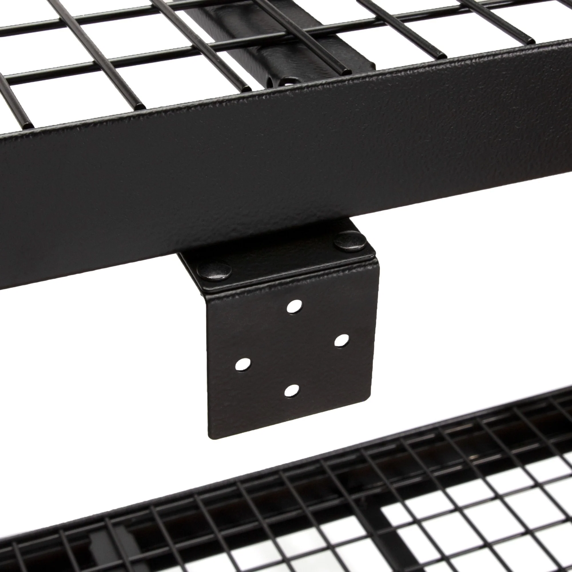 DeWalt 41659 DXST4500BLK-W 4-Foot Tall, Black Frame 3 Shelf Steel Wire Deck Industrial Storage Rack - Image 6