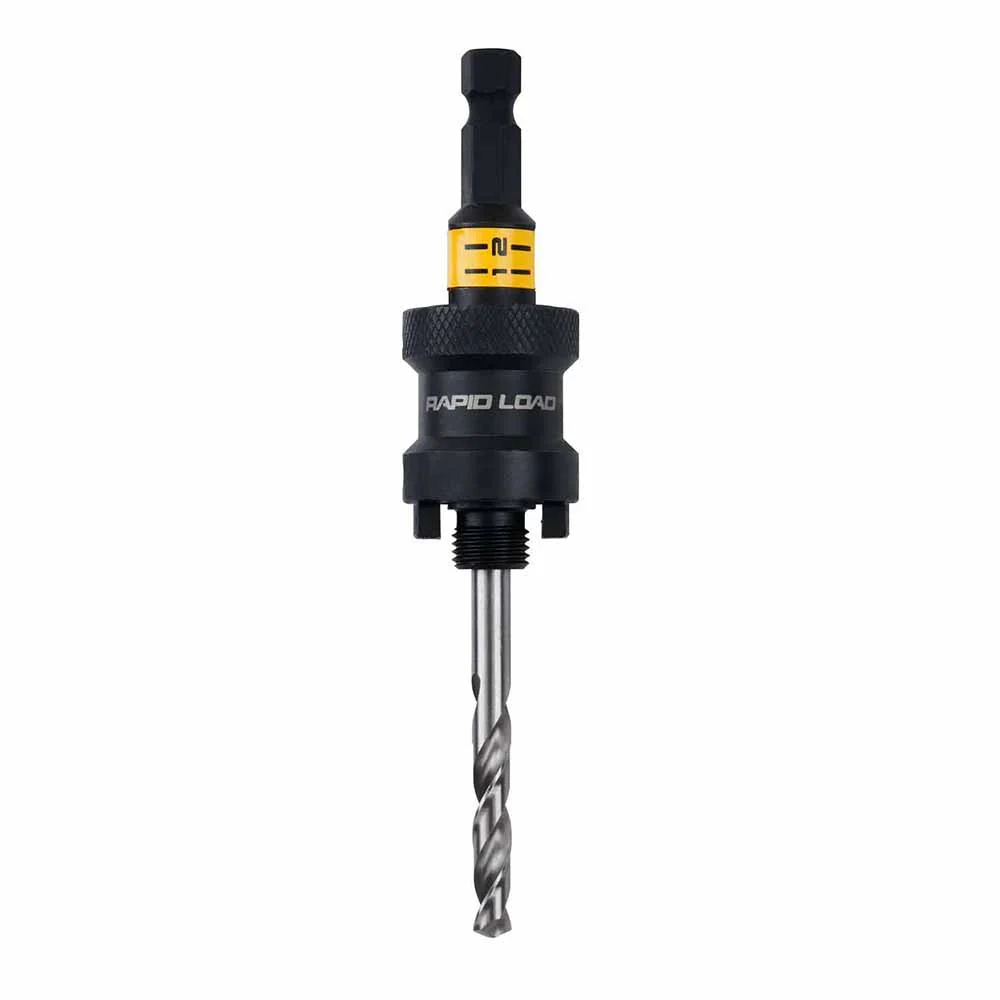 DeWalt DAH9938PBM Rapid Load 9/16" - 1 3/16" Quick Change Hole Saw Arbors - Image 3