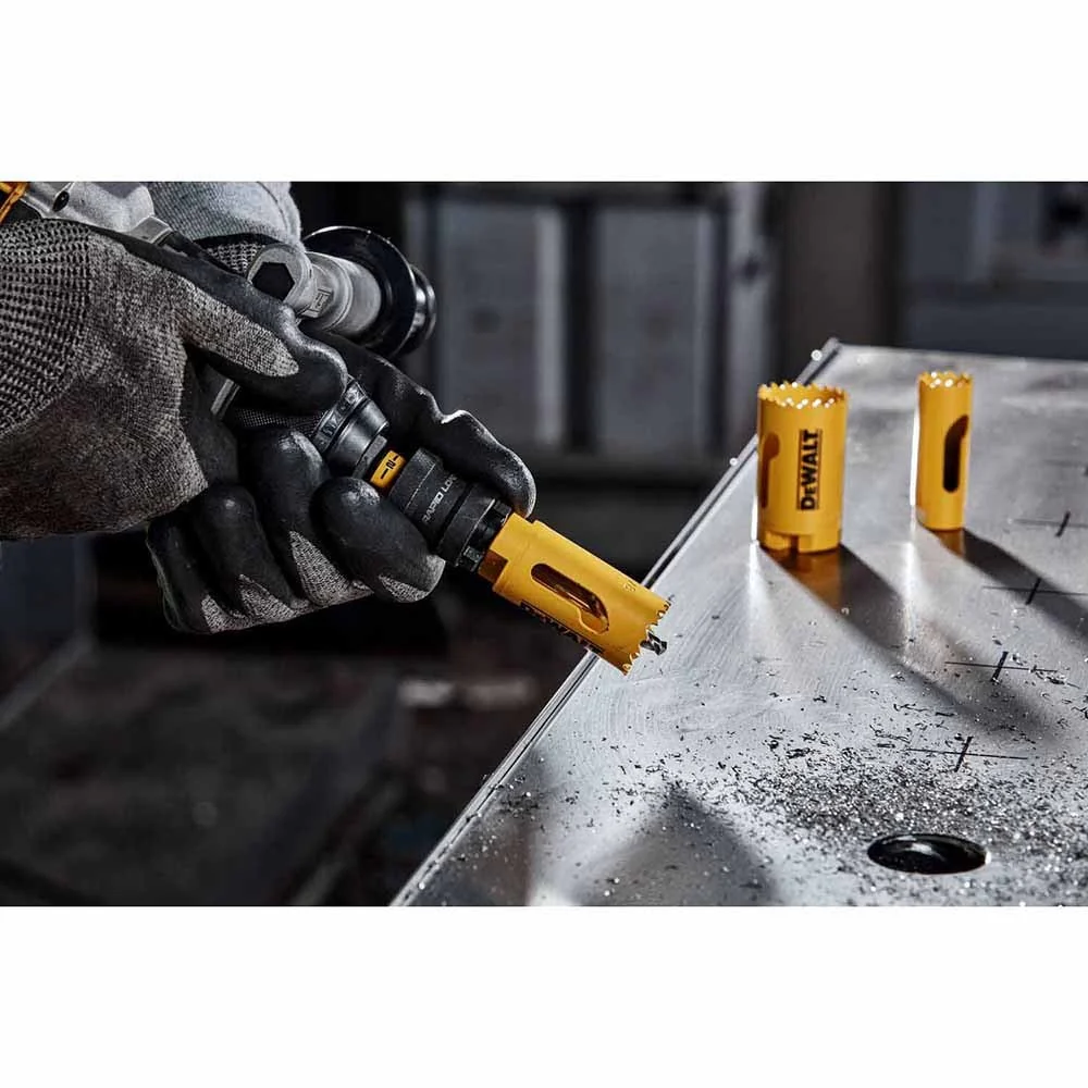 DeWalt DAH9938PBM Rapid Load 9/16" - 1 3/16" Quick Change Hole Saw Arbors - Image 6