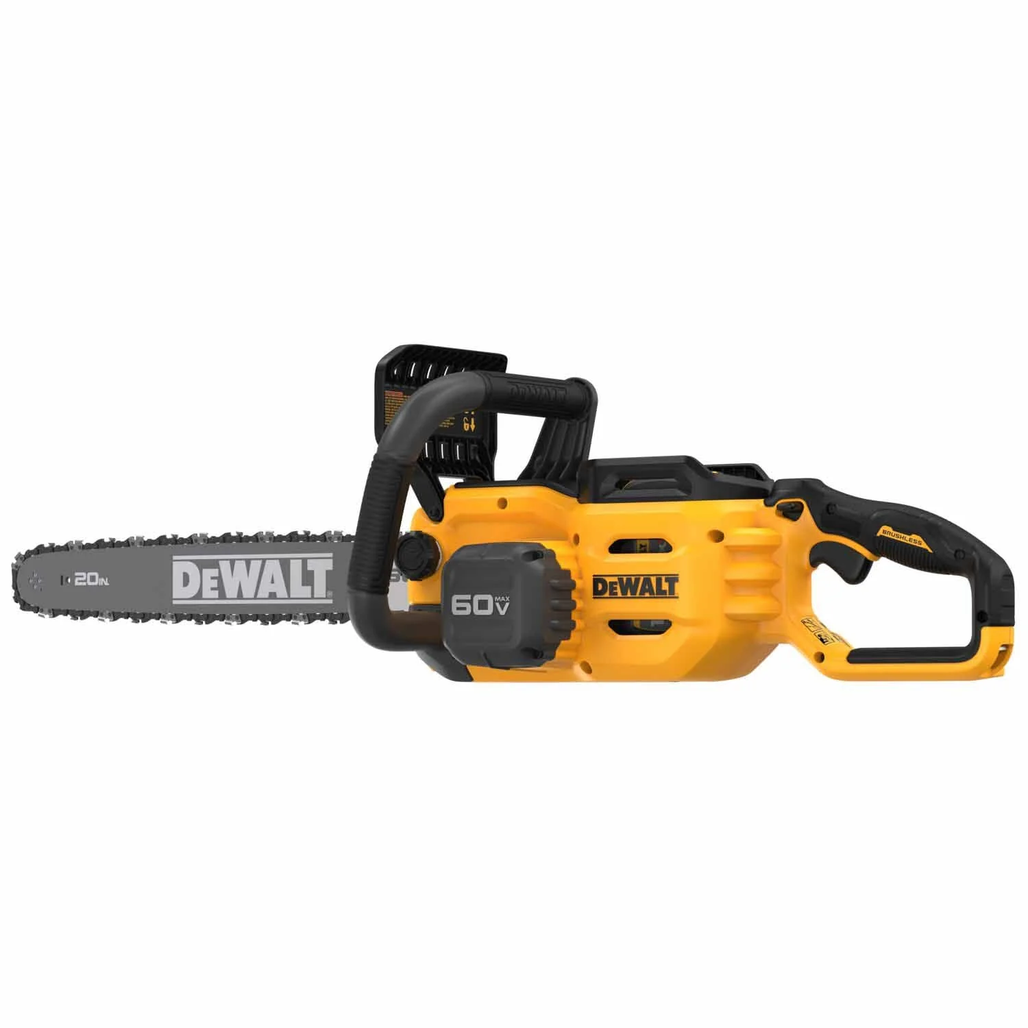 DeWalt DCCS677Y1 60V MAX* Brushless Cordless 20 in. 4.0Ah Chainsaw Kit - Image 5