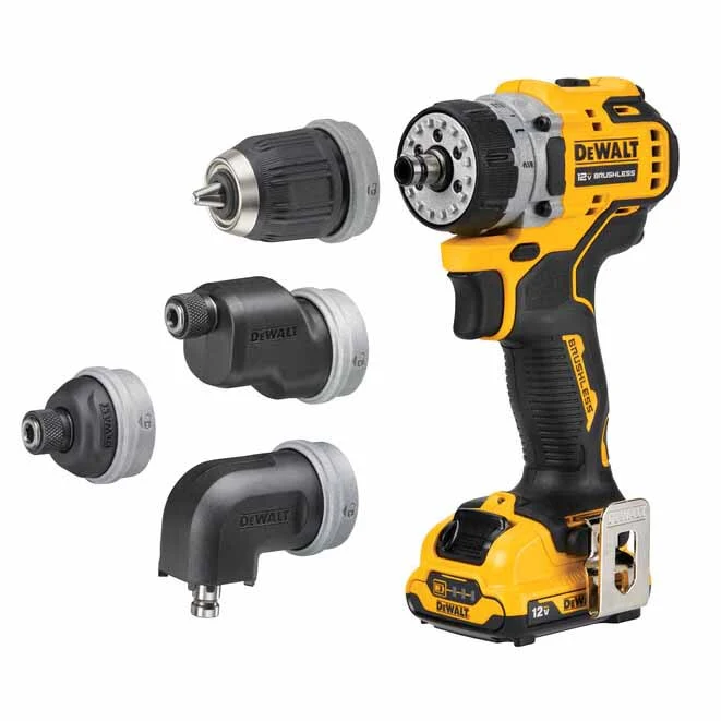DeWalt DCD703F1 XTREMEâ„¢ 12V MAX Brushless Cordless 5-in-1 Drill/Driver Kit - Image 5