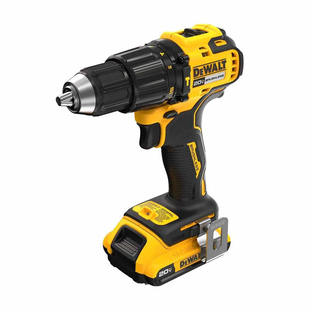 DeWalt DCD798D1 20V MAX Brushless Cordless 1/2 in. Hammer Drill Kit - Image 5