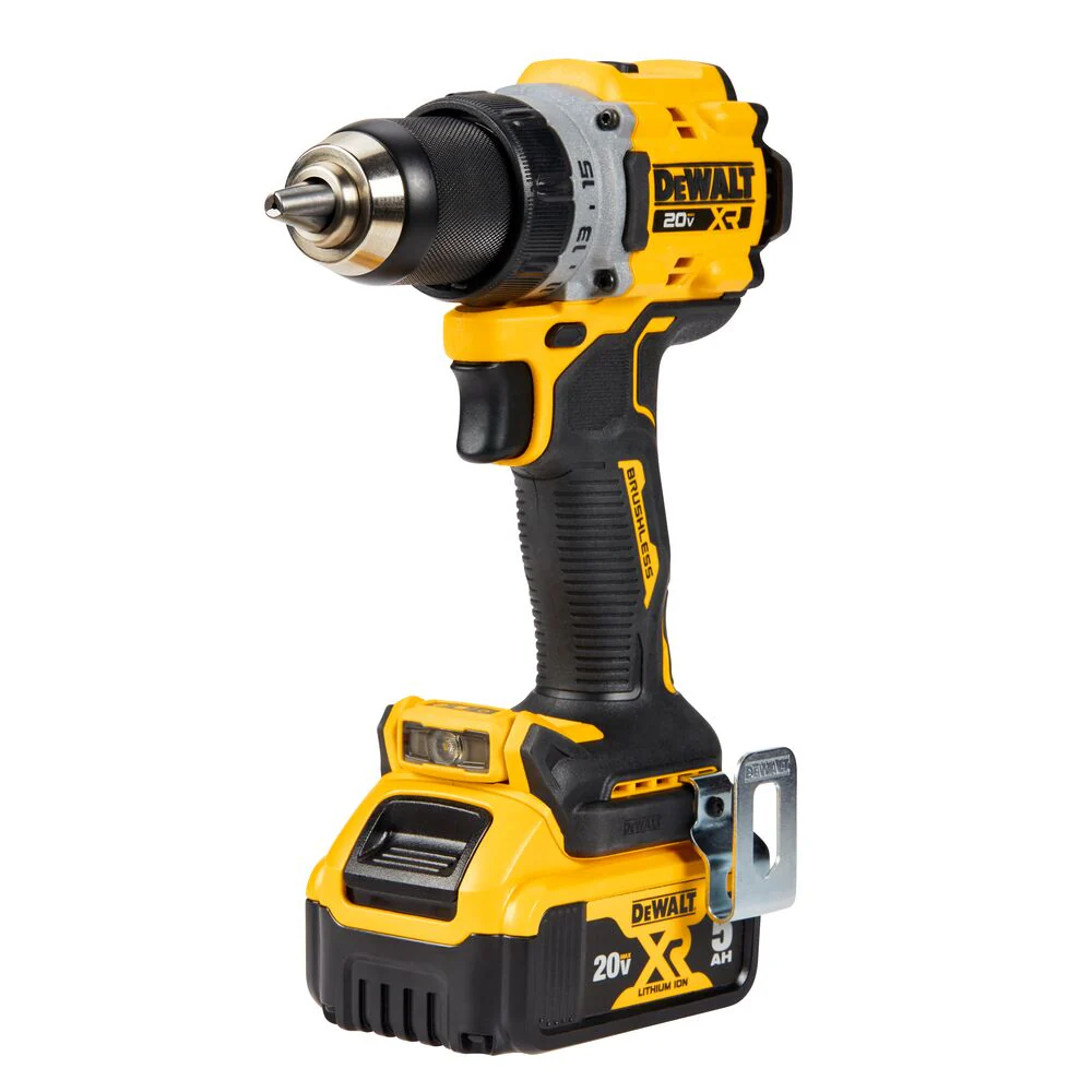 DeWalt DCD800P1 20V Max XR Brushless Cordless 1/2" Drill/Driver 5.0Ah Kit - Image 2