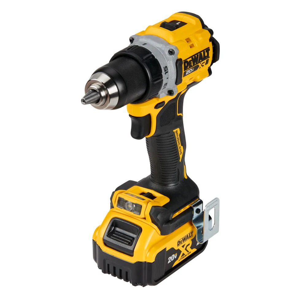 DeWalt DCD800P1 20V Max XR Brushless Cordless 1/2" Drill/Driver 5.0Ah Kit - Image 4