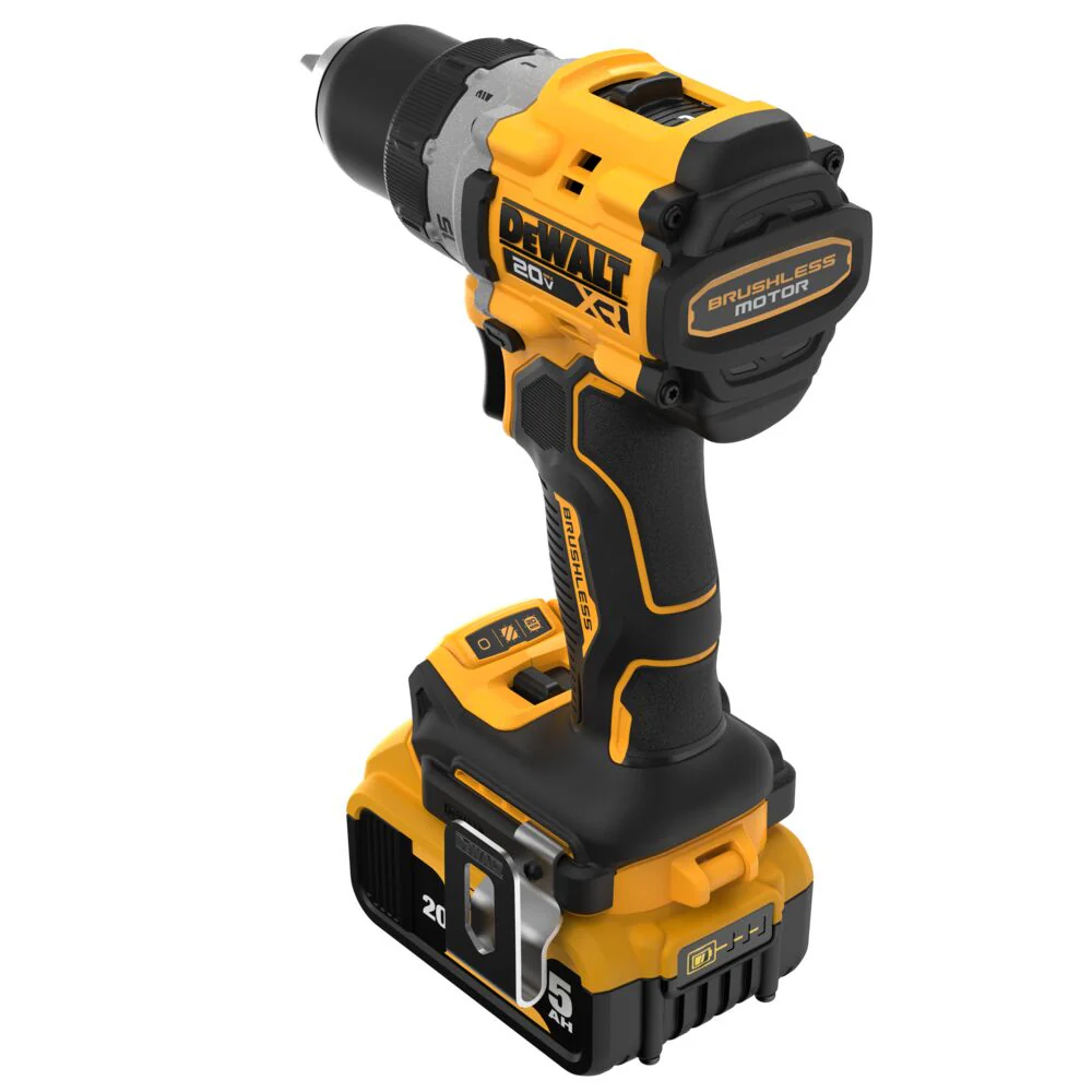 DeWalt DCD800P1 20V Max XR Brushless Cordless 1/2" Drill/Driver 5.0Ah Kit - Image 6
