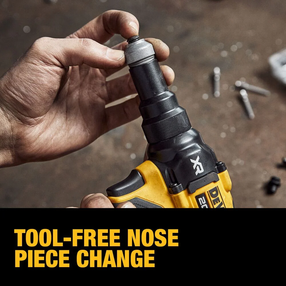 DeWalt DCF403B 20V MAX XR Brushless Cordless 3/16" Rivet Tool (Tool Only) - Image 10