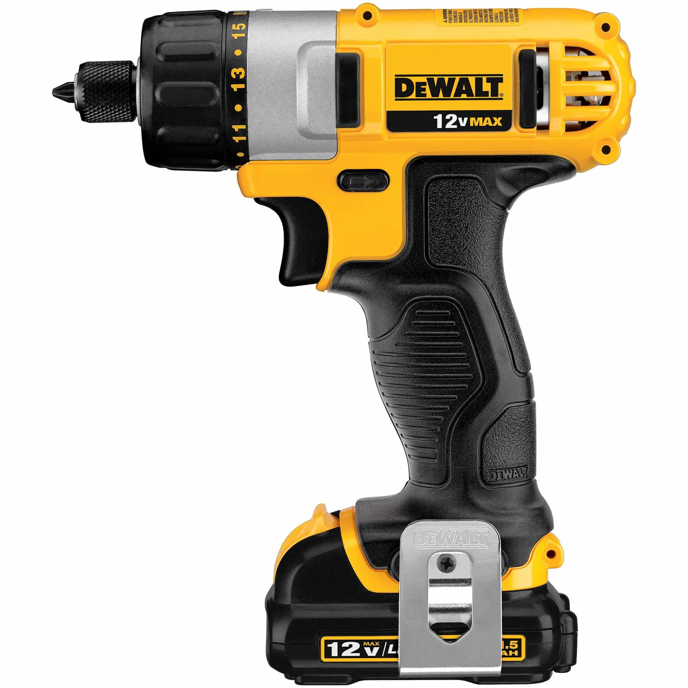 DeWalt DCF610S2 1/4" 12V MAX Cordless Screwdriver Kit - Image 2