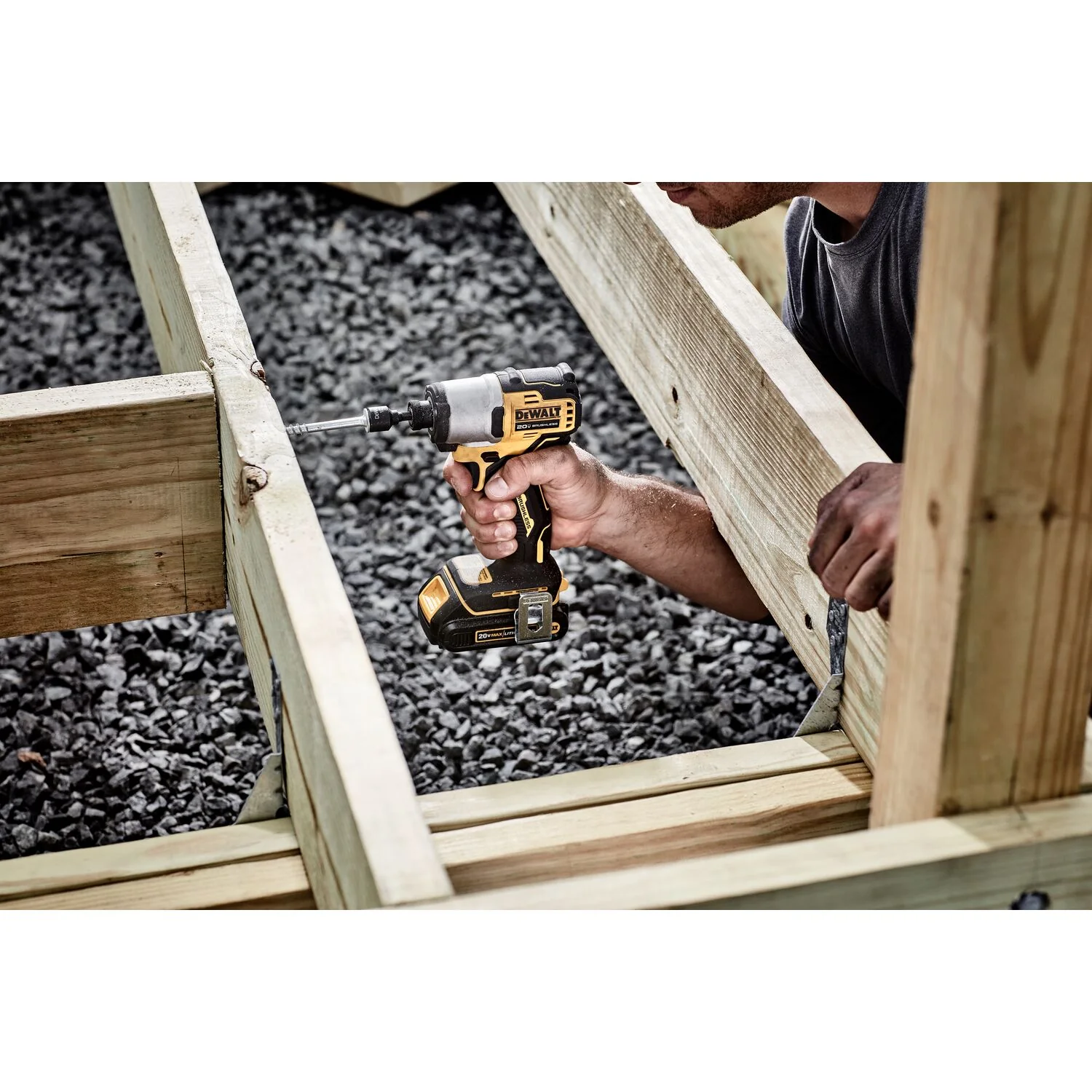 DeWalt DCF840B 20V MAX* 1/4 in. Brushless Cordless Impact Driver (Tool Only) - Image 6
