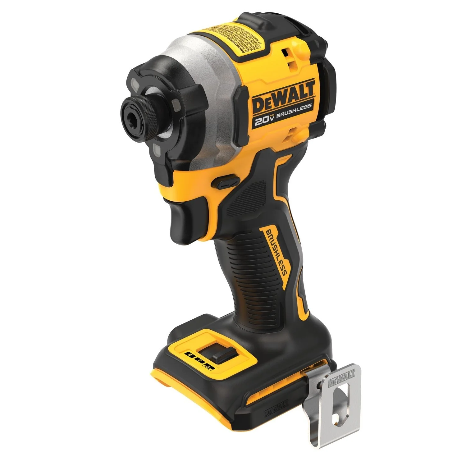 DeWalt DCF850B ATOMIC 20V MAX* 1/4 in. Brushless Cordless 3-Speed Impact Driver (Tool Only) - Image 3