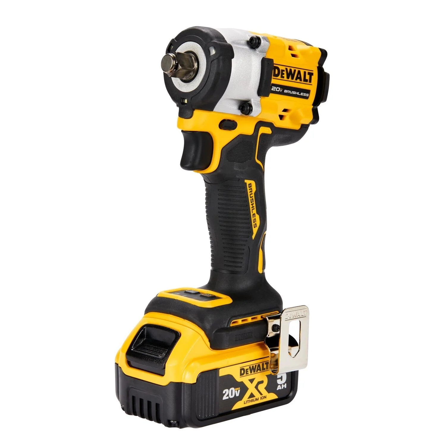 DeWalt DCF921P2 ATOMIC 20V MAX* 1/2 in. Cordless Impact Wrench with Hog Ring Anvil Kit - Image 4