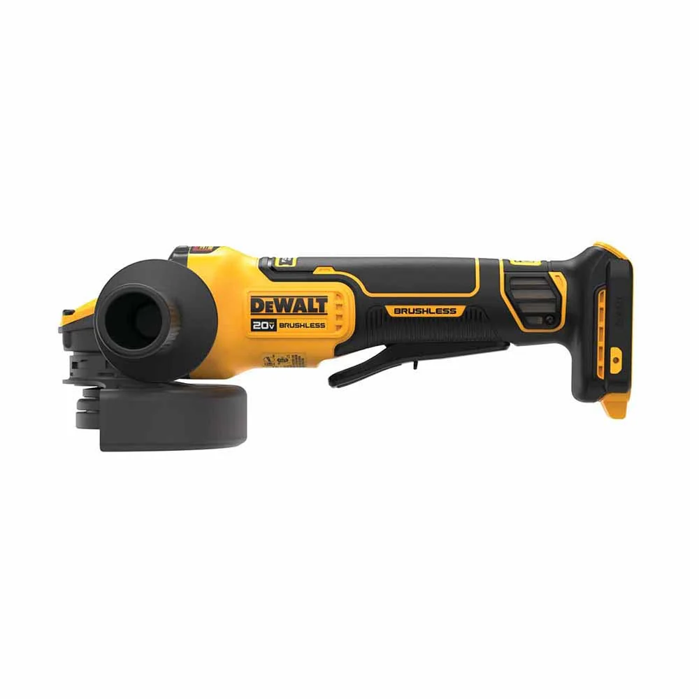 DeWalt DCG416B 20V MAX FLEXVOLT 4-1/2"-5" Paddle Switch Small Angle Grinder - Image 3