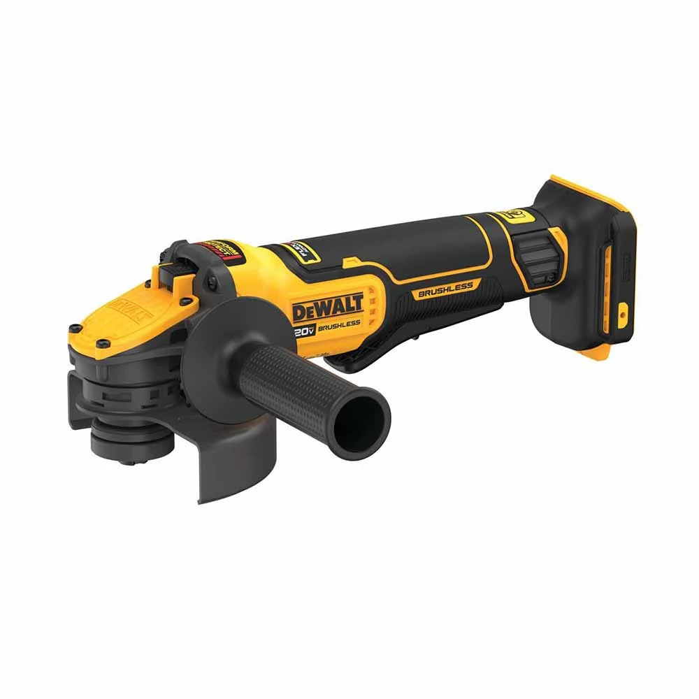 DeWalt DCG416B 20V MAX FLEXVOLT 4-1/2"-5" Paddle Switch Small Angle Grinder - Image 4
