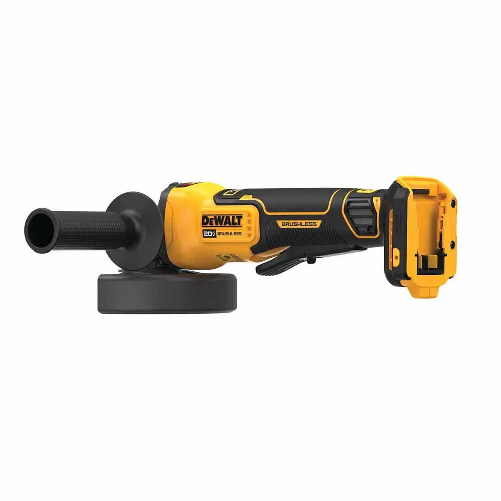 DeWalt DCG416B 20V MAX FLEXVOLT 4-1/2"-5" Paddle Switch Small Angle Grinder - Image 6