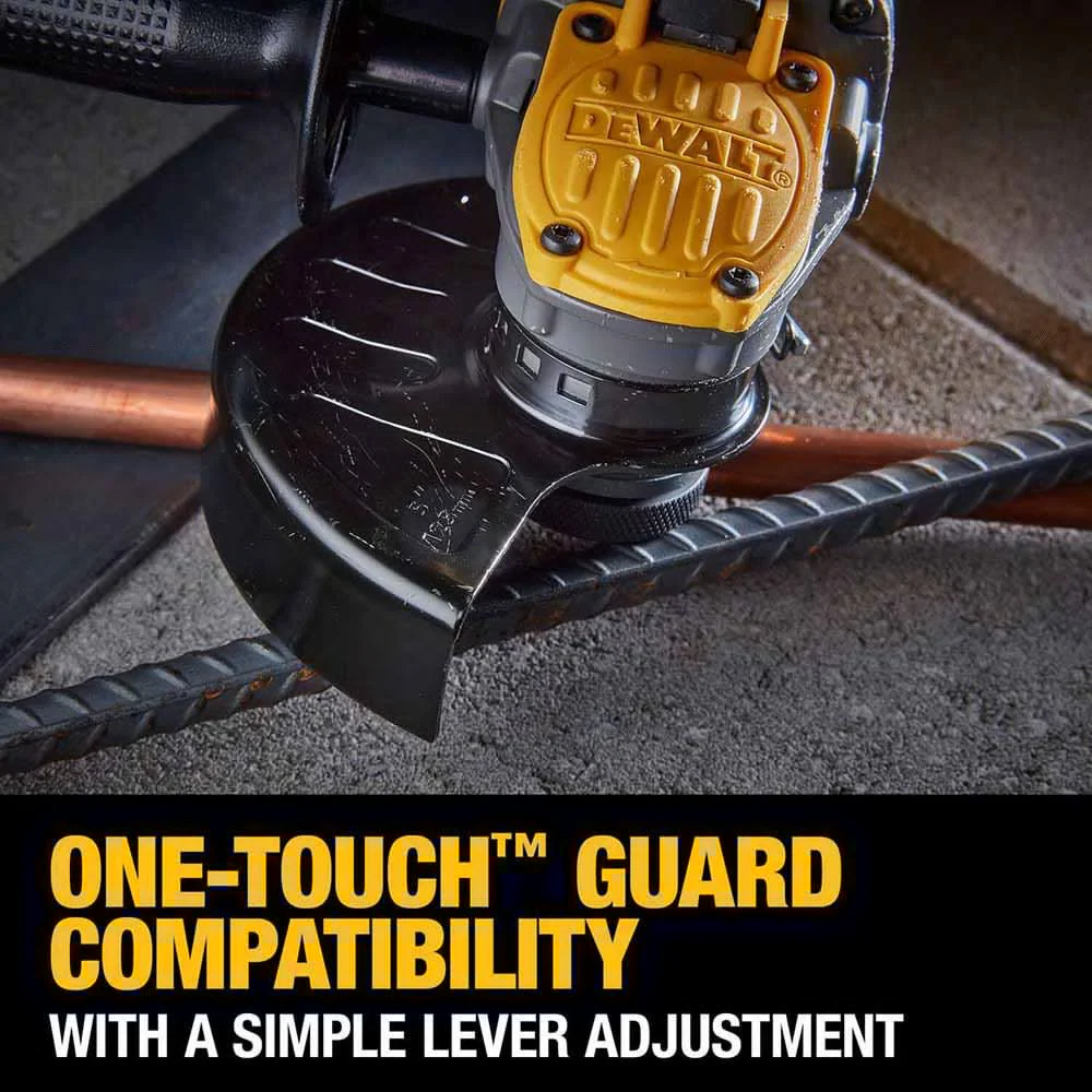 DeWalt DCG416B 20V MAX FLEXVOLT 4-1/2"-5" Paddle Switch Small Angle Grinder - Image 9