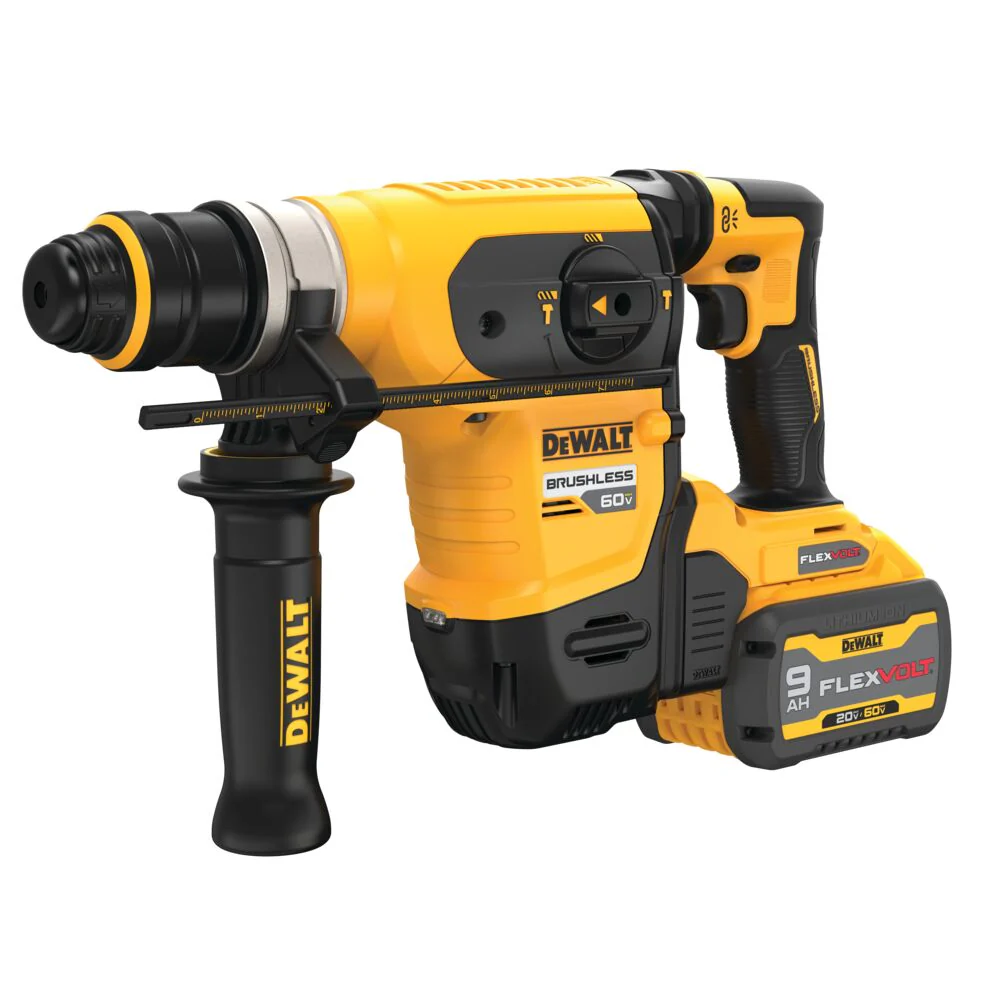 DeWalt DCH416X2 60V Max* 1-1/4" Brushless SDS Plus Rotary Hammer - Image 2