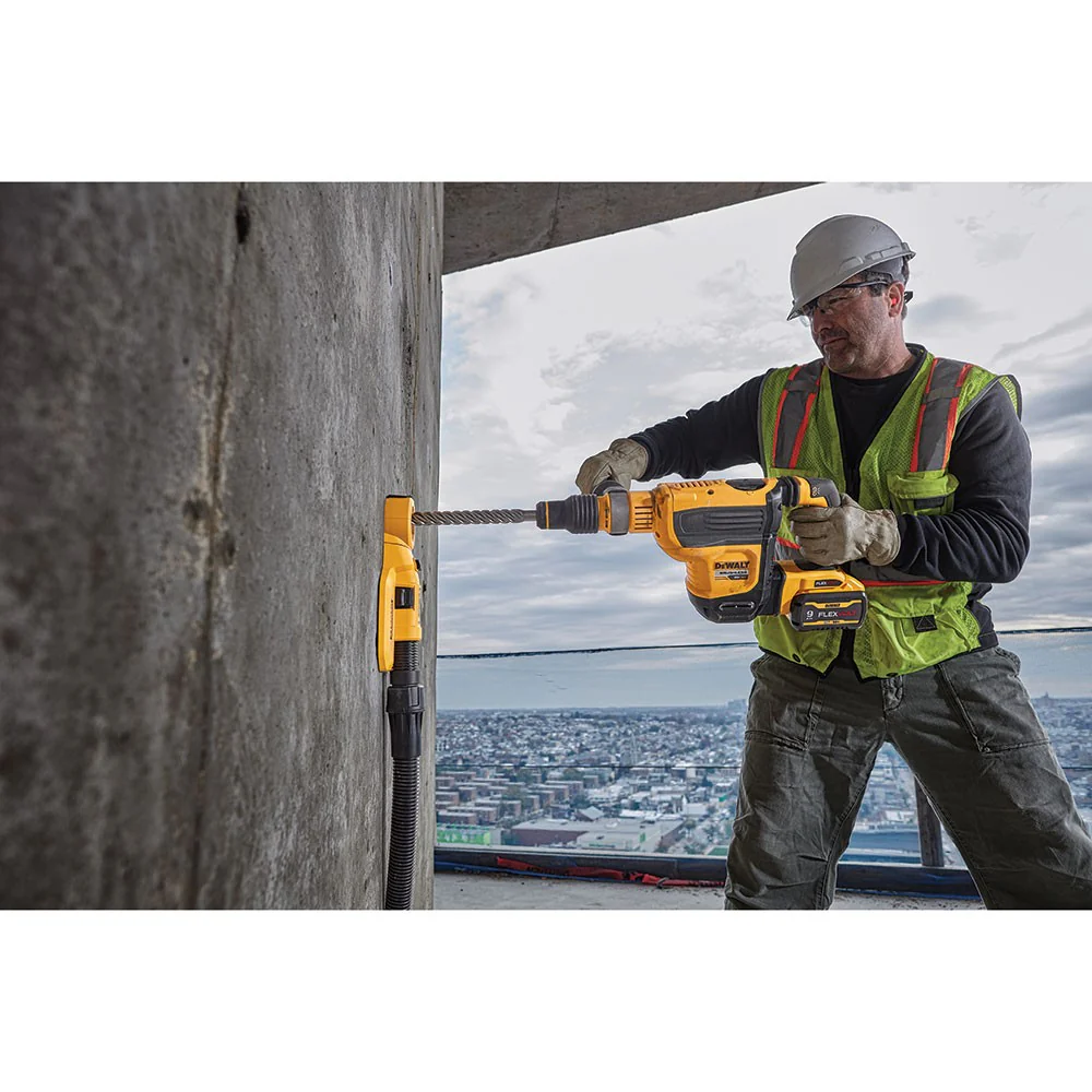 DeWalt DCH614X2 60V 1-3/4" SDS Max Brushless Combination Rotary Hammer Kit - Image 12