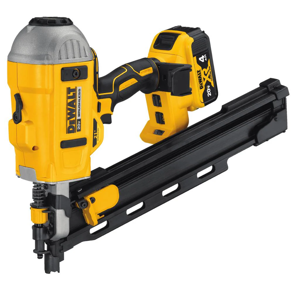DeWalt DCN21PLM1 20V MAX* 21° Plastic Collated Cordless Framing Nailer Kit - Image 2