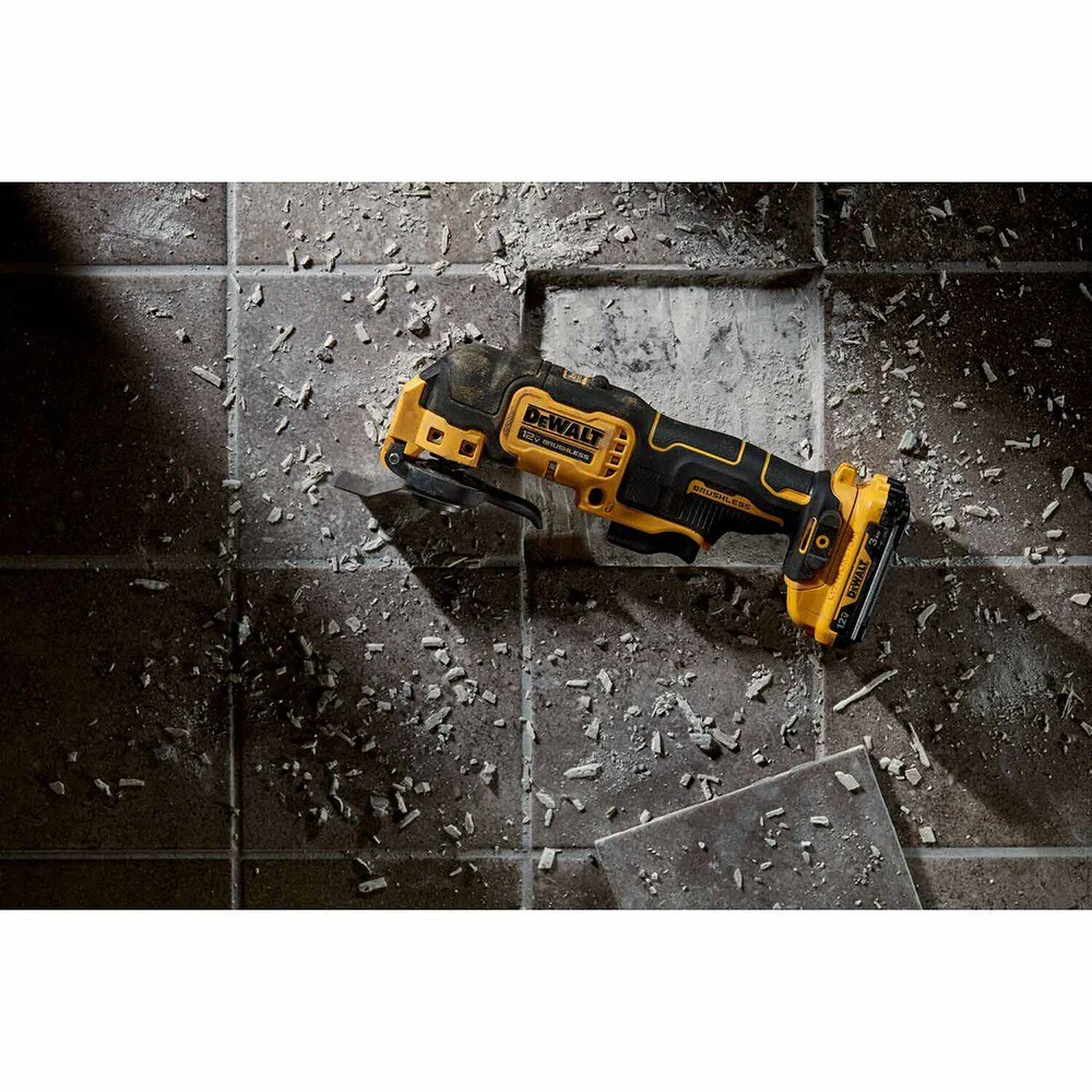 DeWalt DCS353G1 XTREME(TM) 12V MAX* Brushless Cordless Oscillating Tool Kit - Image 7