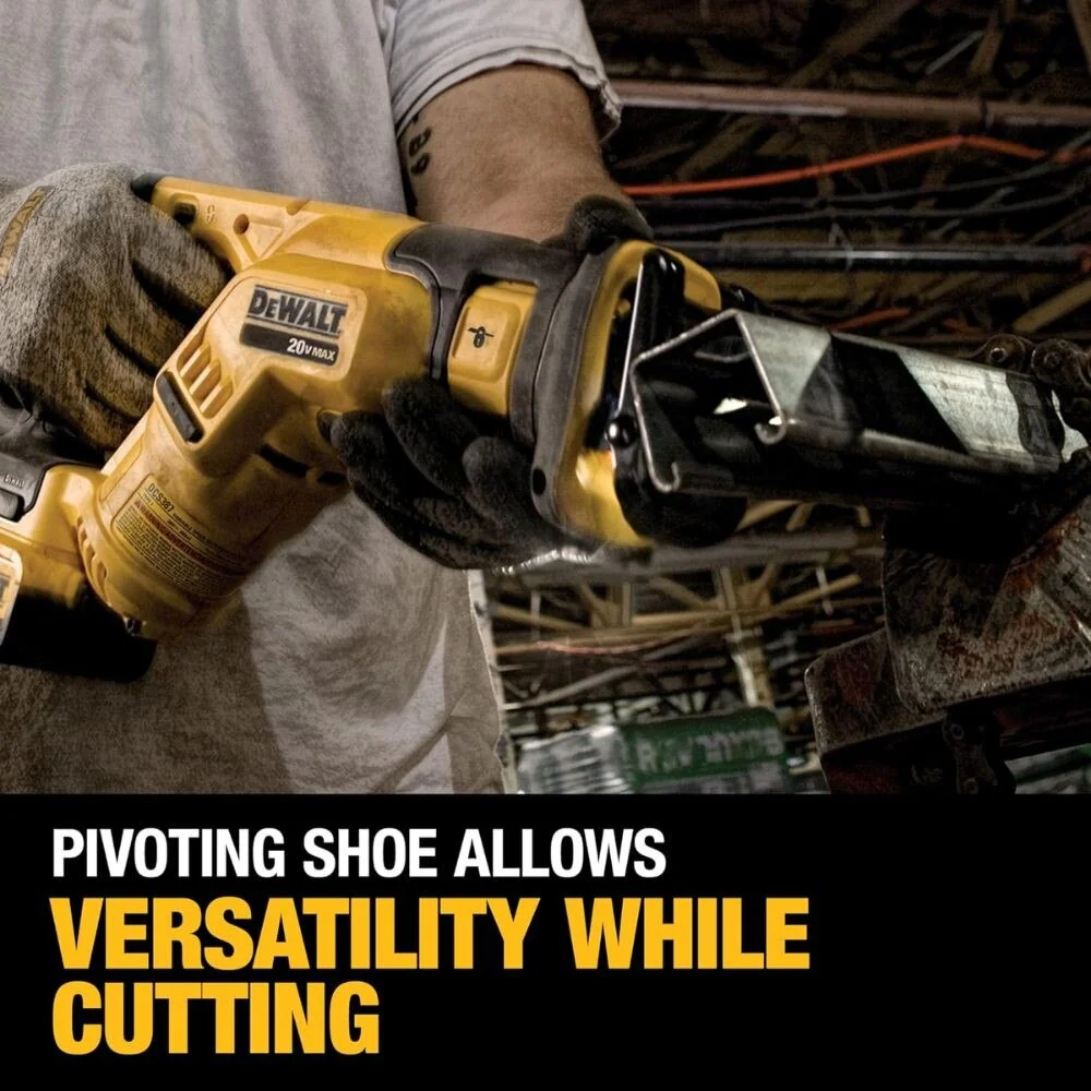 DeWalt DCS387D1 20V Max Lithium Ion Cordless Reciprocating Saw Kit, Compact, 2-Amp Hour - Image 8