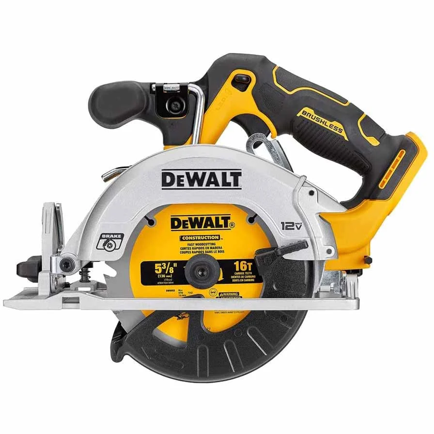 DeWalt DCS512B XTREMETM 12V MAX* 5-3/8 in. Brushless Cordless Circular Saw (Tool Only) - Image 3
