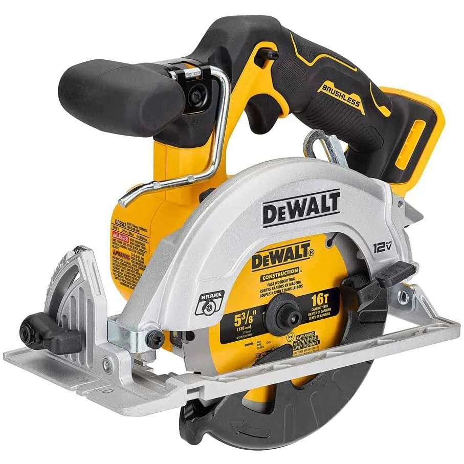 DeWalt DCS512B XTREMETM 12V MAX* 5-3/8 in. Brushless Cordless Circular Saw (Tool Only) - Image 4