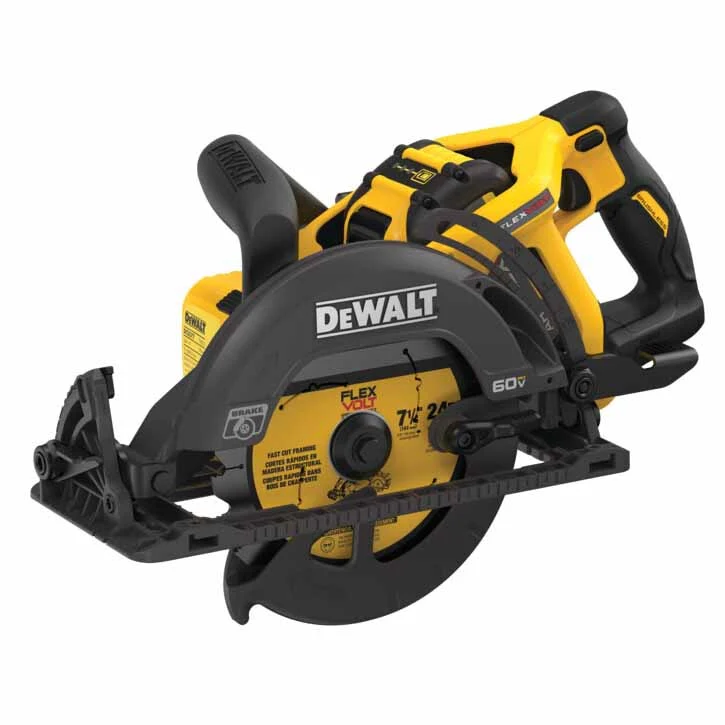 DeWalt DCS577X1 Flexvolt 60V MAX 7-1/4" Cordless Worm Drive Style Saw (9.0Ah Battery) - Image 4