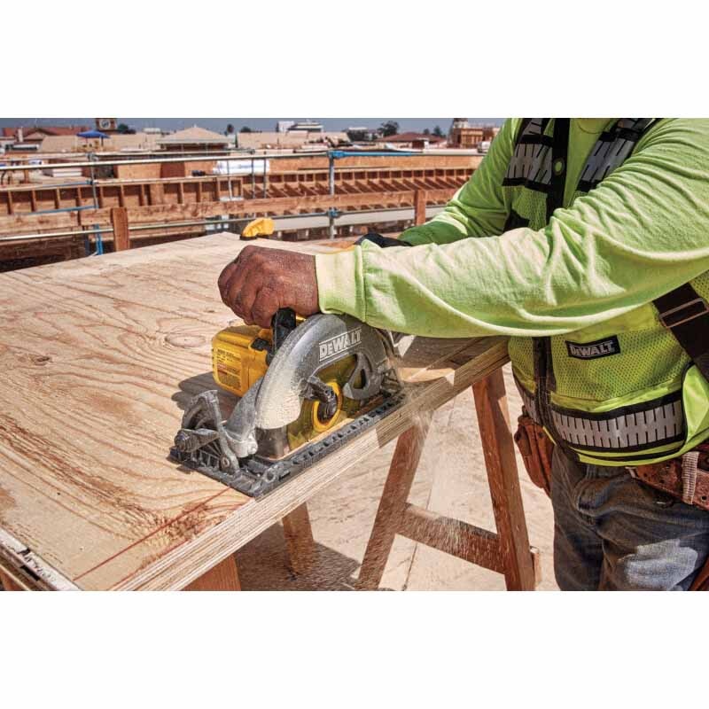 DeWalt DCS577X1 Flexvolt 60V MAX 7-1/4" Cordless Worm Drive Style Saw (9.0Ah Battery) - Image 7