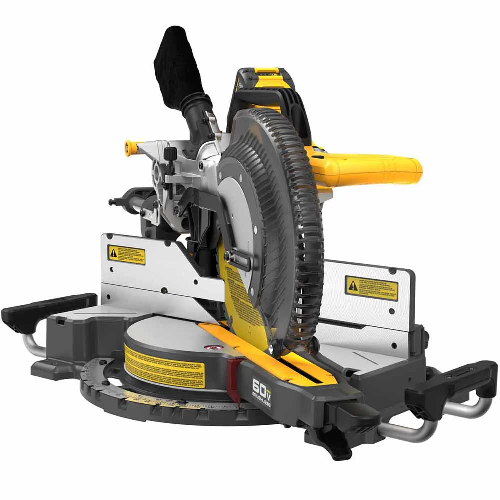 DeWalt DCS781X1 60V MAX Brushless Cordless 12in. Double Bevel Sliding Miter Saw Kit - Image 5