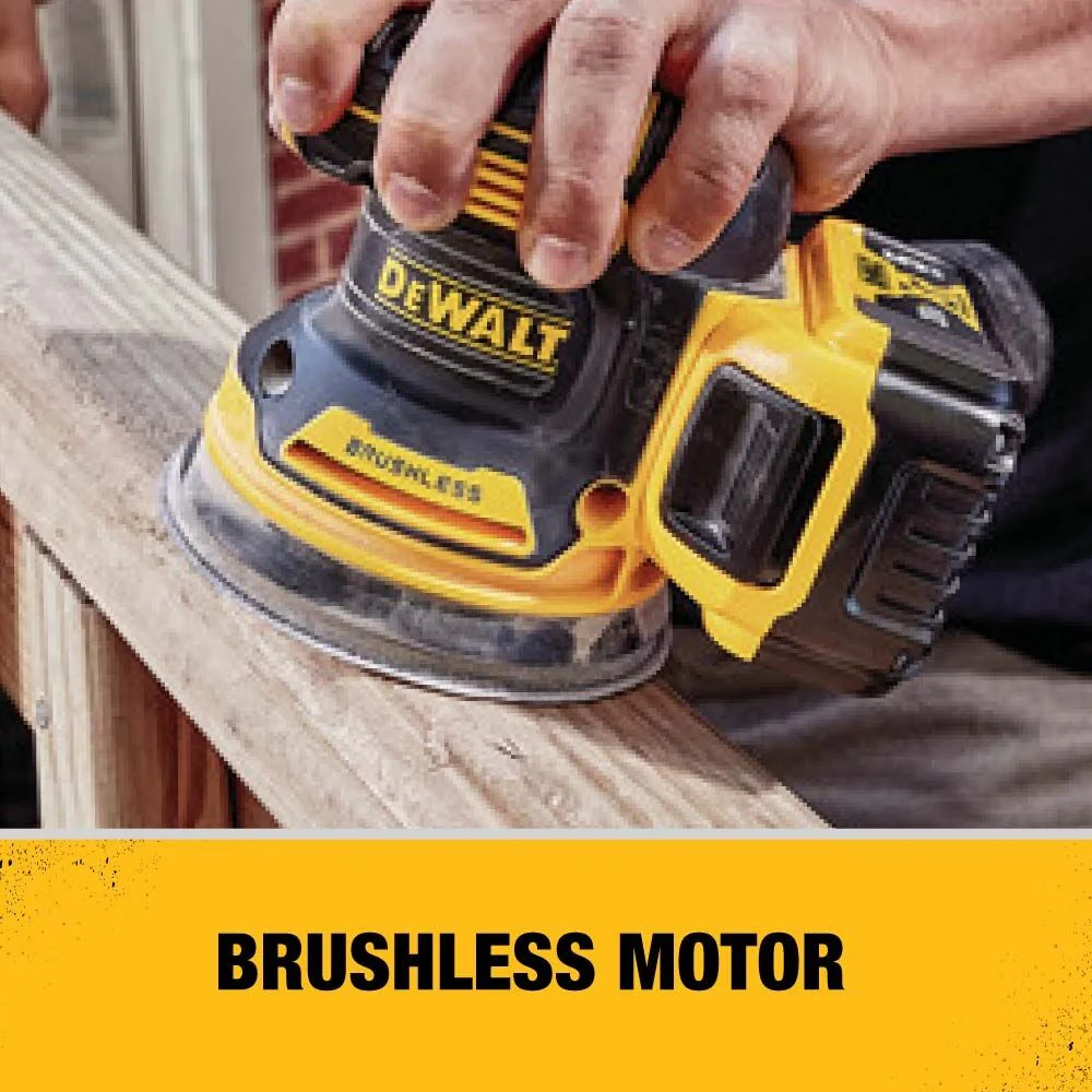 DeWalt DCW210P1 20V Max* XR 5" Cordless Random Orbital Sander Kit - Image 8
