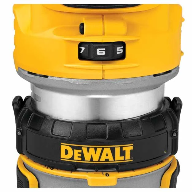 DeWalt DCW600B 20 Volt Depth Adjusting Brushless Cordless Router, Bare Tool - Image 2