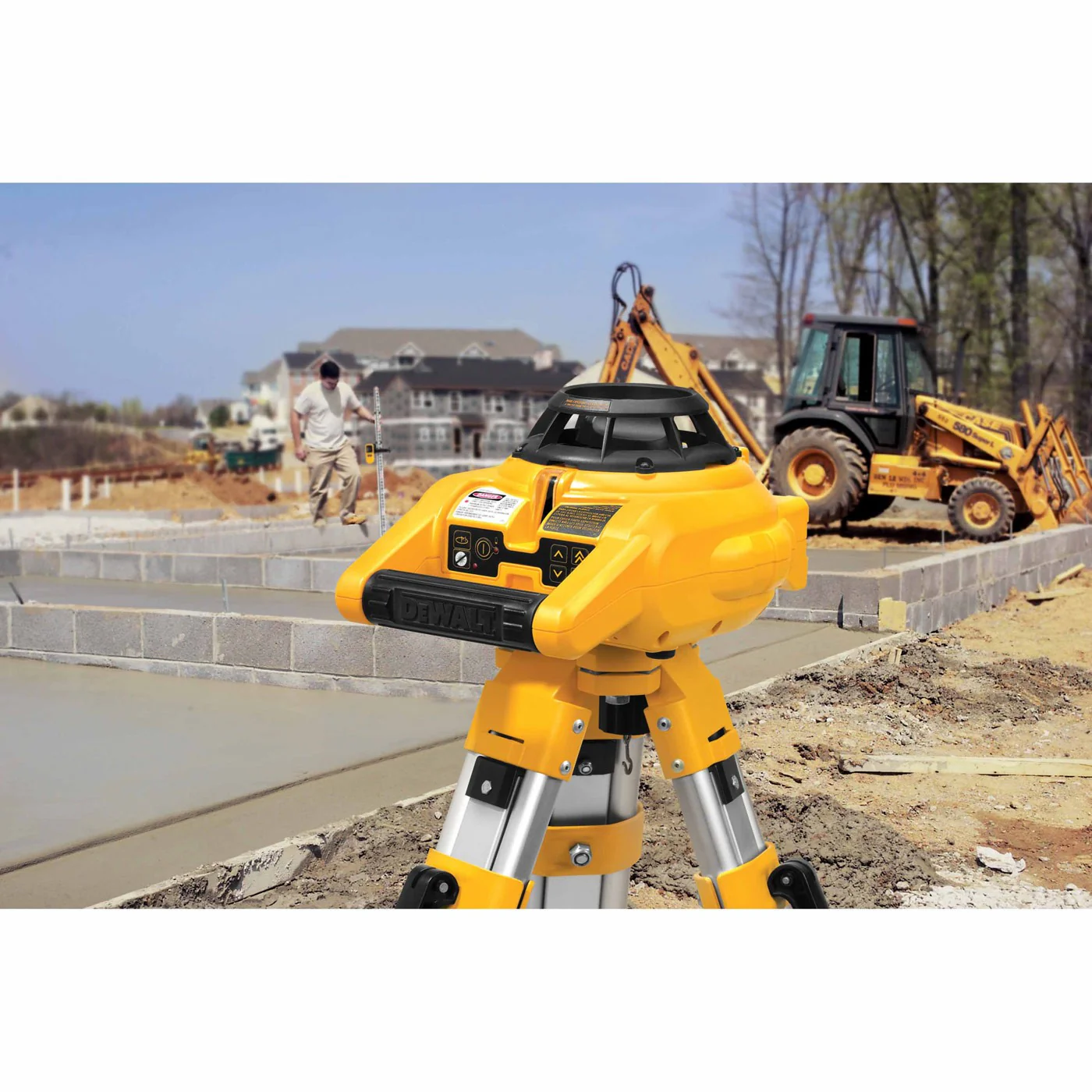 DeWalt DW074KD Heavy-Duty Self-Leveling Interior/Exterior Rotary Laser - Image 6