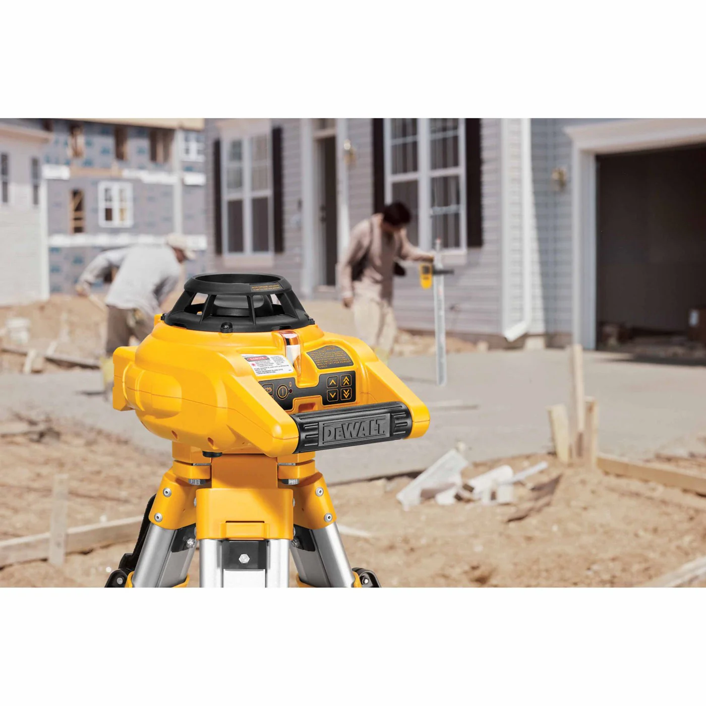 DeWalt DW074KD Heavy-Duty Self-Leveling Interior/Exterior Rotary Laser - Image 7