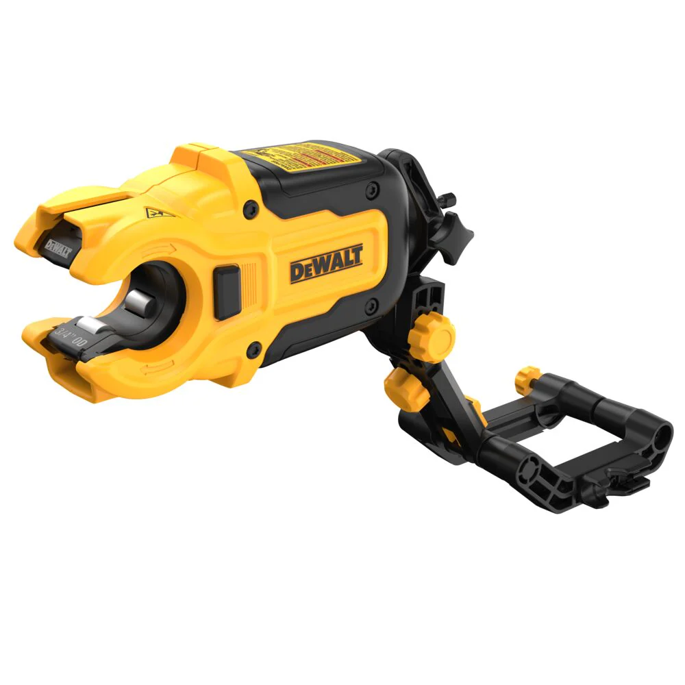 DeWalt DWACPRIR Impact Connect Copper Tubing Cutter with Brace Bracket 1/2"-1" Capacity , Includes 1/2" and 3/4" Cutting Wheels - Image 4