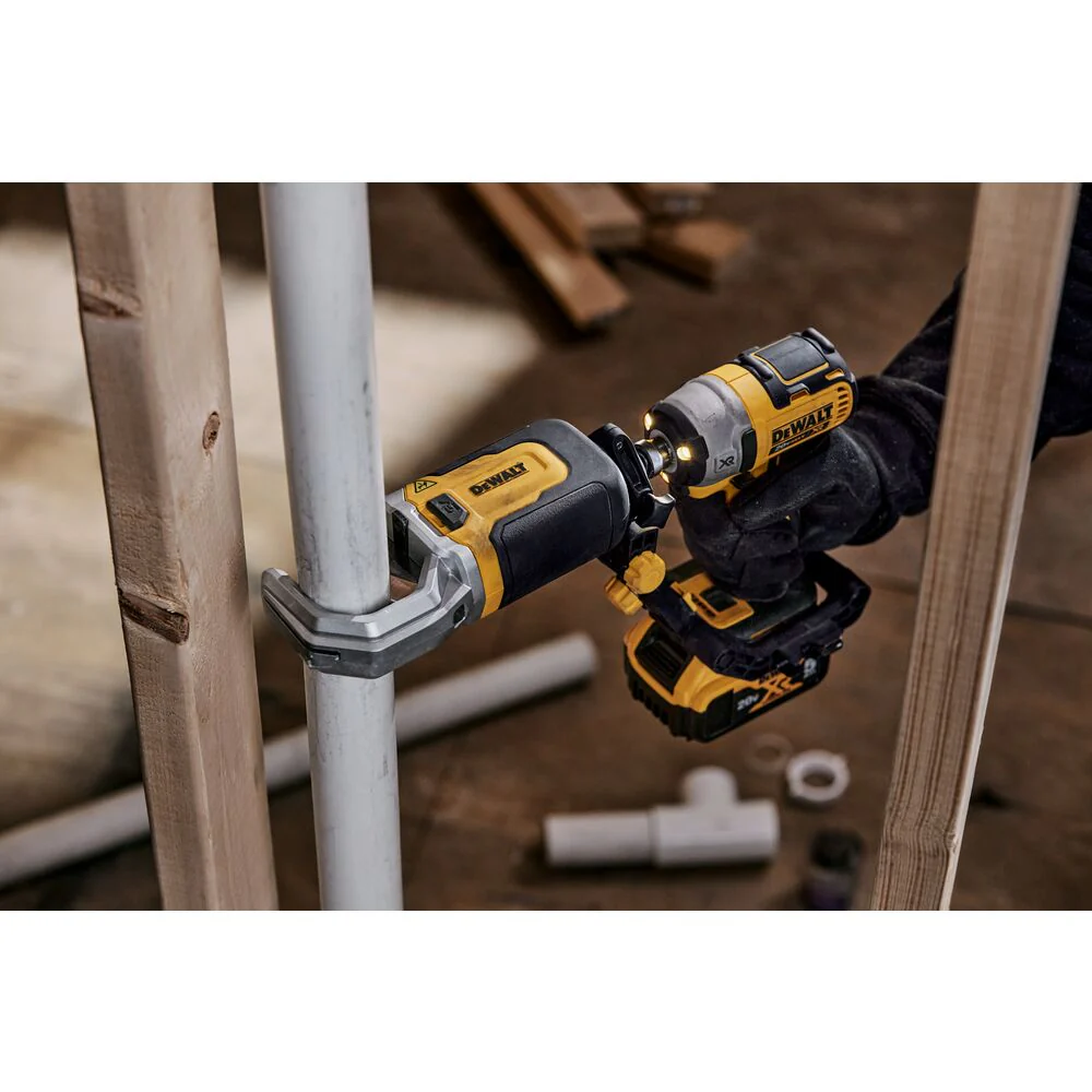 DeWalt DWAPVCIR Impact Connect PVC and PEX Cutting Attachment for Impact Driver Up to 2" Capacity Sch 40 and 80 PVC - Image 9