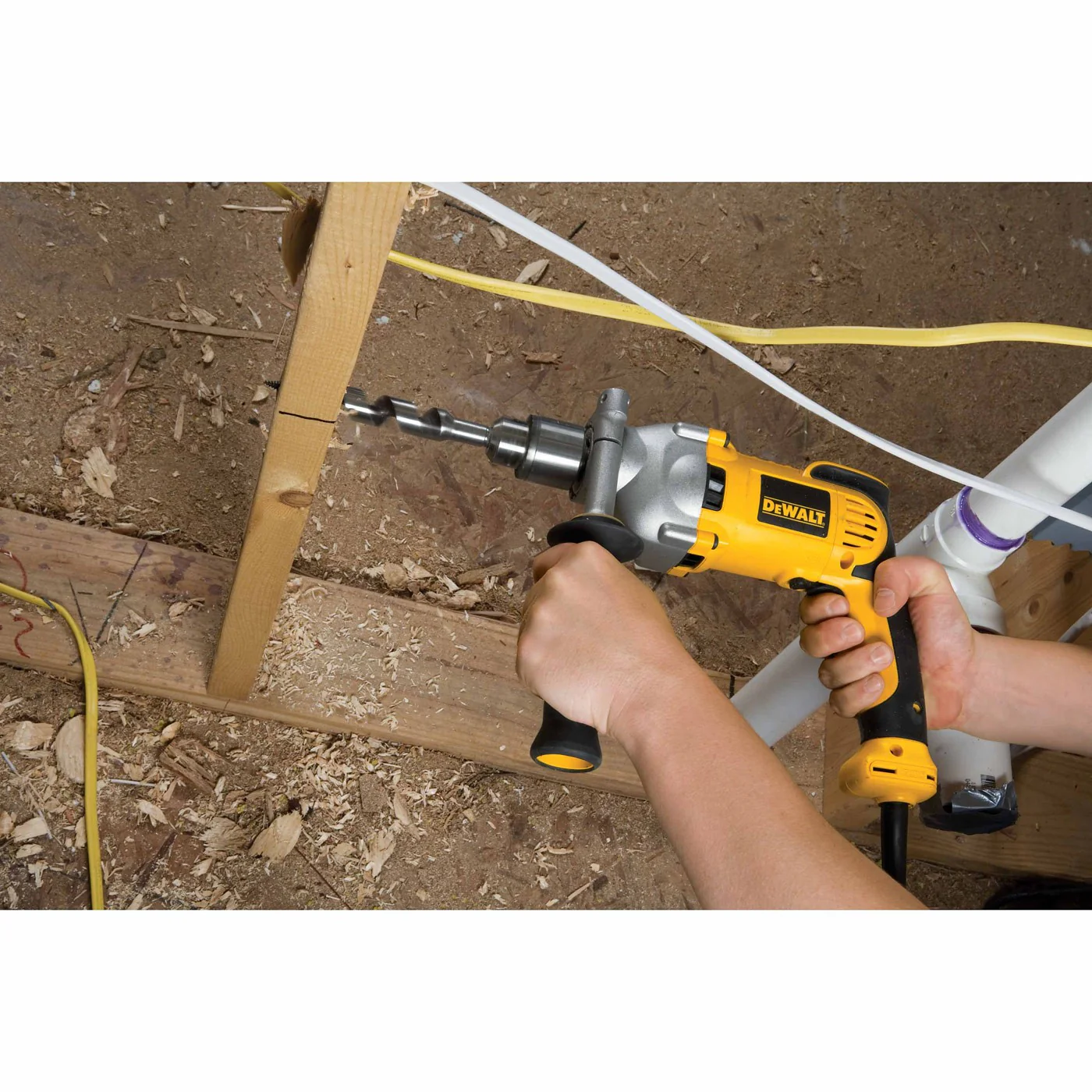 DeWalt DWD210G Heavy-Duty 1/2" VSR Pistol Grip Drill - Image 5