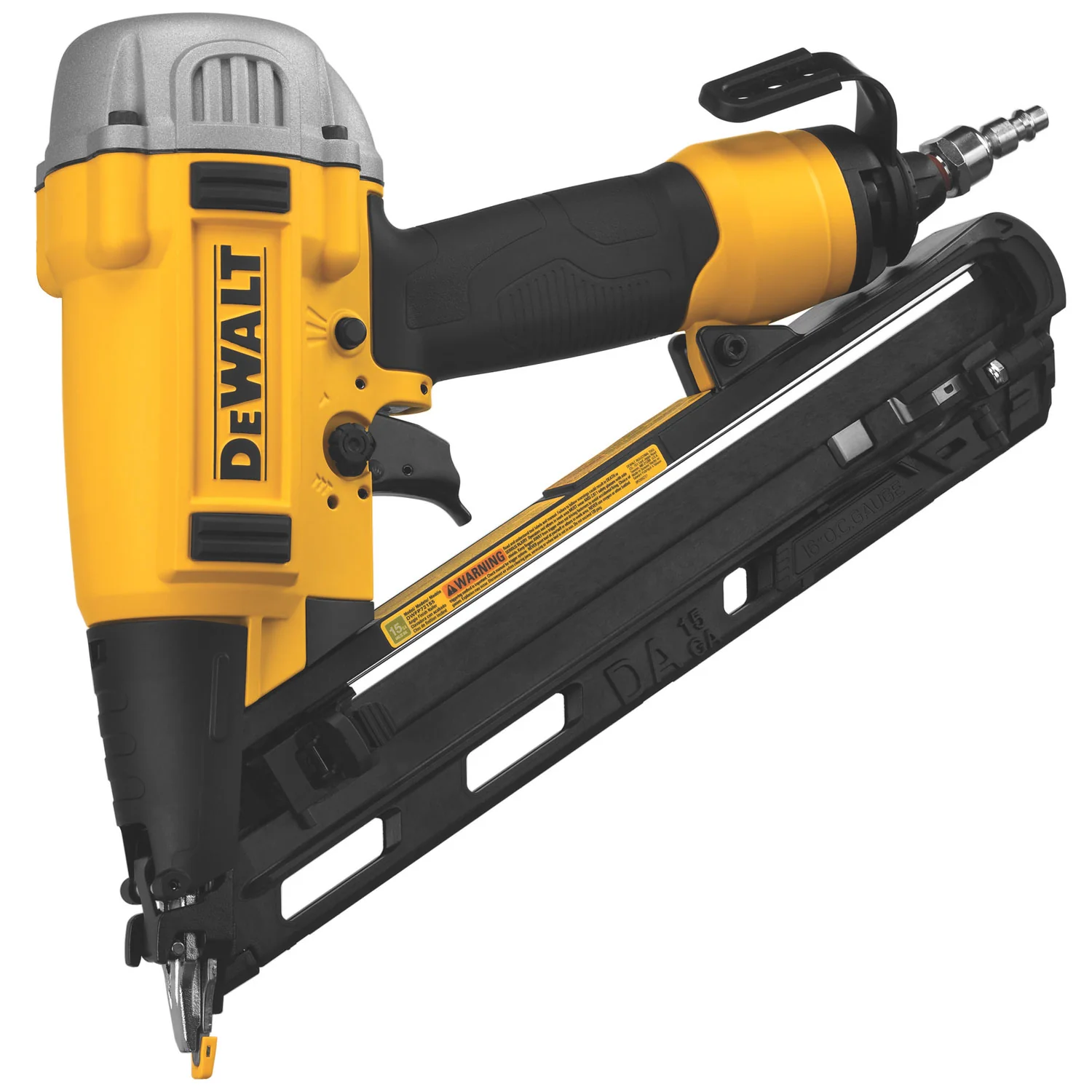 DeWalt DWFP72155 15 GA Precision Point DA Style Angle Finish Nailer - Image 2